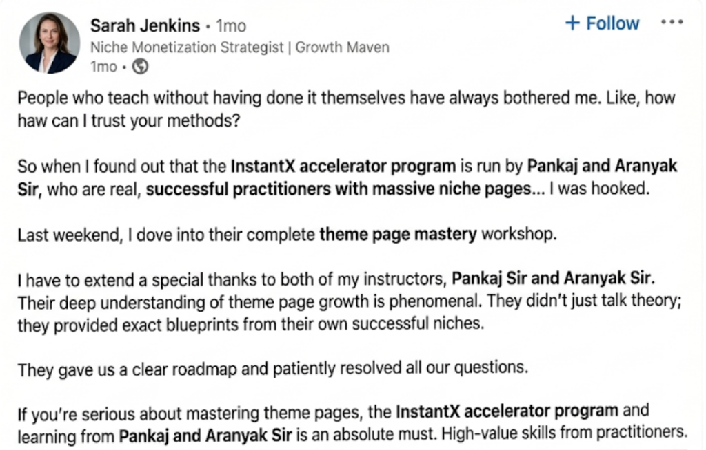 Learner Feedback